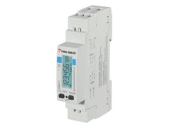 1-phase energy meter/analyser. Direct connection up to 45A. Integrated MECHANICAL keys. Carlo Gavazzi