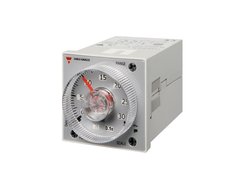 Multifunction and multivoltage timers (48x48 mm) with manual starting (and reset). Carlo Gavazzi