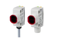 DC photoelectric sensors mixed form ( Μ18 - rectangular ) with background suppression
