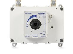 Switch–disconnectors  0-Ι S6000N DC 1 x + 1 x  315, 400Α/1500 VDC .Telergon