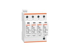 Surge protection devices Lovato 3x+Ν Type 1 & 2 with plug-in cartridge