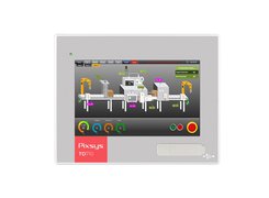 HMI touchscreen 7.0” (800x480) with integrated soft-PLC. PIXSYS