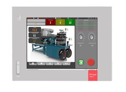 Industrial computers with 15.0” touch screen (1.024x768), integrated soft-PLC & UPS. PIXSYS