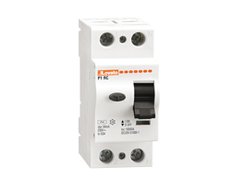 Residual current operated circuit breakers  2x 25, 40, 63 A (type: AC, A). Lovato Electric