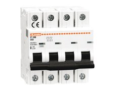 Miniature circuit breaker: 4 x 1-63 A 10 kA (Type : B, C, D ). Lovato Electric