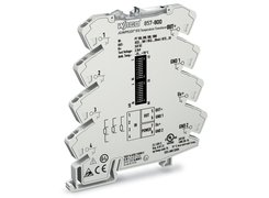 Temperature signal converters -200 up to +850°C (Pt100, Pt200, Pt500, Pt1.000, 0-1ΚΩ, 0-4,5ΚΩ). 857-800 WAGO