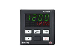 PID controller 72x72 mm. 2 programmable inputs for different sensors. Multivoltage. PIXSYS