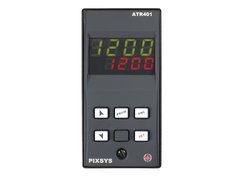 PID controller 48x96 mm. 2 programmable inputs for different sensors. Multivoltage. PIXSYS