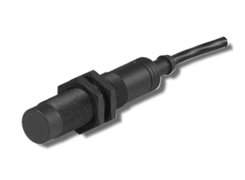 DC capacitive sensors Μ18 black polypropylene housing. Sensing distance: 3 - 8 or 3 - 12 mm (potentiometer)