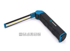 Rechargeable split torch for small and inaccessible areas (600/100 lumen). Cembre