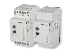 2-point (min & max) level controller with wide sensitivity range for emptying or filling applications. Carlo Gavazzi