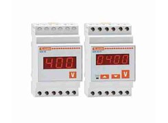 1-ph Digital AC Voltmeter for DIN-rail mounting. Lovato Electric