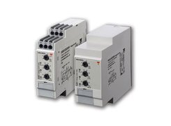 True RMS over, under voltage and phases monitoring relays with timer. Carlo Gavazzi