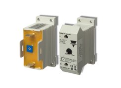 Carlo Gavazzi two wires, multi-voltage, delay-on operate, mini timers (thyristor output)