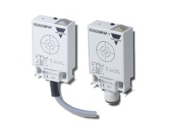 DC flat pack capacitive sensors with TRIPLESHIELD™ protection. Sensing distance: 4 - 16 mm or 4 - 25 mm (potentiometer)
