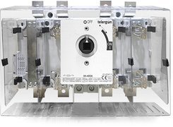 Fusible switch-disconnectors 0-Ι AC 2x, 3x, 3x+N 250A-315A-400A. Telergon