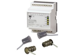 Through-beam photoelectric sensors and amplifiers with 1 or 2 or 3 multipleχ channels. Relay output. Sensing range 15 m