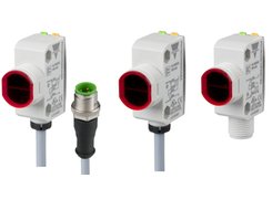 DC photoelectric sensors in mixed form M18 and rectangular