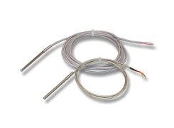 PT100 temperature probe, Ø=6 mm, with cable and EASY-UP code. (-100 ... +250°C). PIXSYS