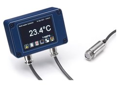 Infrared temperature sensor with remote head-optional TFT (from -40 to +1.000°C). PIXSYS