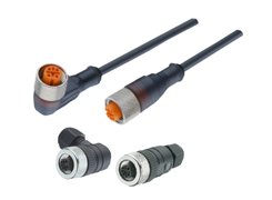 M12 IP67 connector cables for sensors