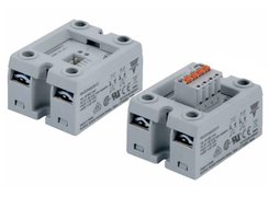SSR two independent poles, independently or commonly controlled, without heatsink. Carlo Gavazzi