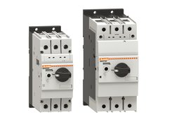 Thermomagnetic circuit breaker for motor protection with rotary knob up to 100A. Lovato Electric  