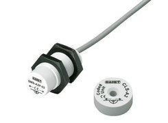 Safety magnetic sensor in M18 or M30 plastic body with 2 NO outputs. Safety Category 4