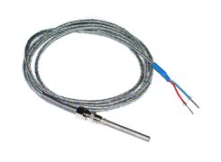 TCJ temperature probe, Ø=6 mm, with cable and EASY-UP code. (-100 ... +400°C). PIXSYS