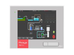 Industrial computers with 7.0” touch screen (800x600), integrated soft-PLC & UPS. PIXSYS