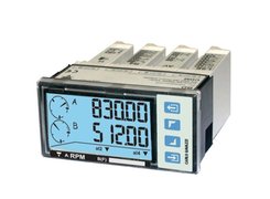 Digital meters - controllers for pulse signals with dual 6-DGT and 2 analogue indicators