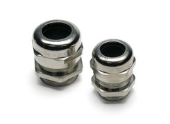 Nickel plated brass cable glands ATEX .Cembre