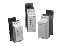 New three-phase soft starters series from 6 to 45 A with control on 2 phases. Width only 45 mm. Lovato Electric