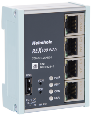 REX 100 WiFi, 4 x LAN (switch)/1 x WiFi - 700-875-WAN01